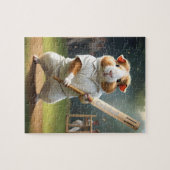 Cricket Verovering: De Cavia's Grote Wedstrijd Legpuzzel (Horizontaal)