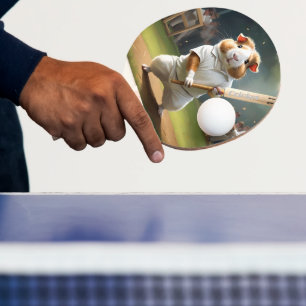 Cricket Verovering: De Cavia's Grote Wedstrijd Tafeltennisbatje