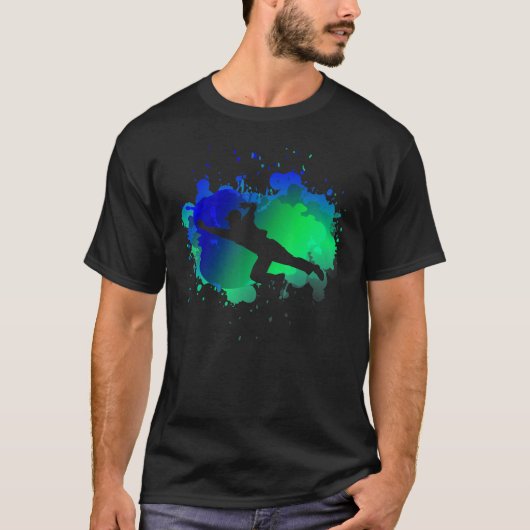 Cricket voor cricketerfolie-retrocricket t-shirt (Voorkant)