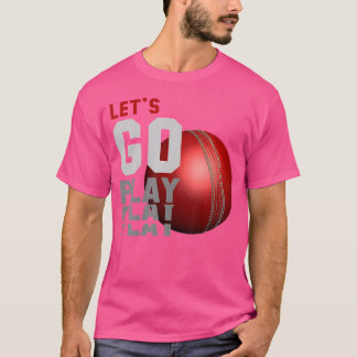 Cricket voor mannen Cricket voor vrouwen Cricket v T-shirt