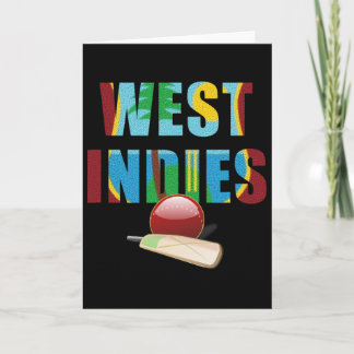 Cricket West Indies Flag T Ll Kaart