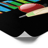 Cricket West Indies Flag T Ll Poster (Hoek)