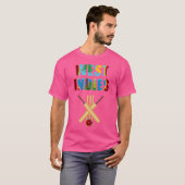 Cricket West Indies Vlag Bat Bal Wicket T-shirt (Voorkant volledig)