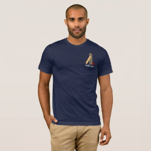 Cricket - Wicket, Bat en Sjabloon T-shirt