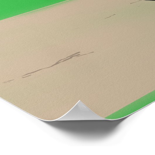 Cricket Wicket - Funny Cricket Poster (Hoek)