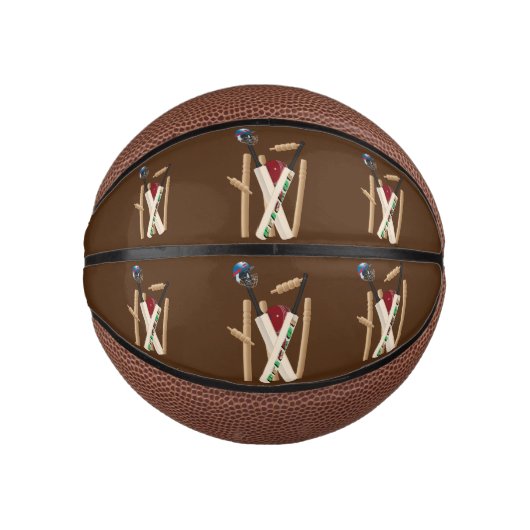 cricket wieken, vleermuizen en bal, basketbal (Voorkant)