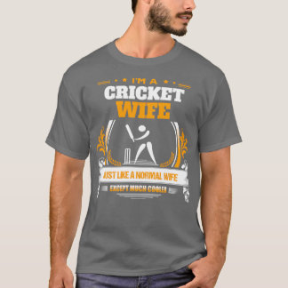 Cricket Wife met kerstcadeaus of Birthday Cadeau T-shirt