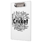 Cricket Word Cloud Klembord (Links)
