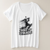 Cricket World Cup Power  T-Shirt (Design voorkant)