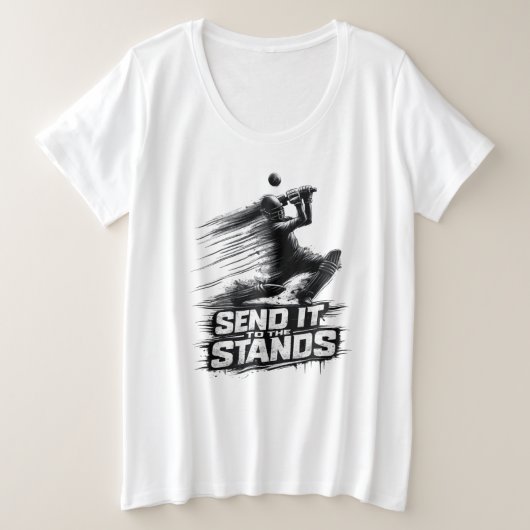 Cricket World Cup Power  T-Shirt (Design voorkant)