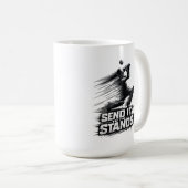 Cricket World Cup Power T-Shirt Koffiemok (Voorkant rechts)