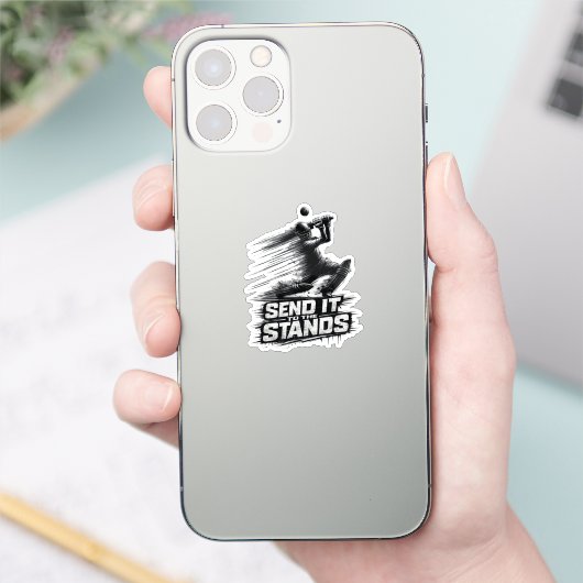 Cricket World Cup Power T-Shirt Sticker (Telefoon)