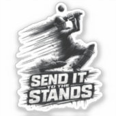 Cricket World Cup Power  T-Shirt Sticker (Voorkant)