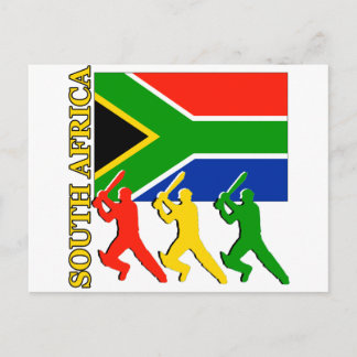 Cricket Zuid-Afrika Briefkaart