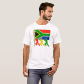 Cricket Zuid-Afrika T-shirt (Voorkant volledig)