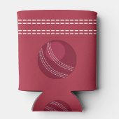 Cricketbal Naad Monogram Cricketspeler Blikjeskoeler (Achterkant)