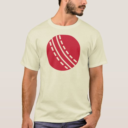 Cricketbal T-shirt (Voorkant)