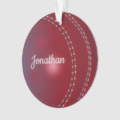 Cricketband Acrylhoudend Ornament (voorkant)