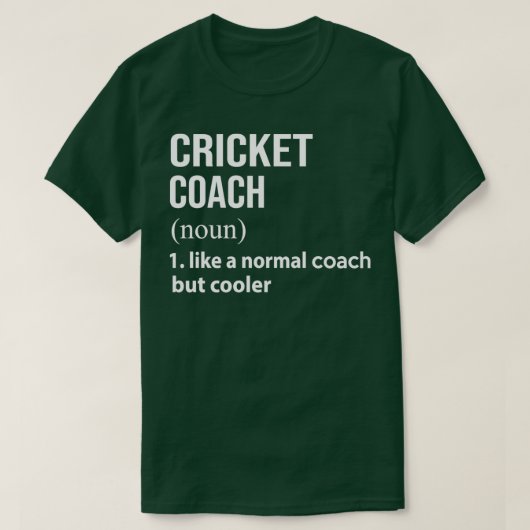Cricketbus als een normale bus, maar koeler t-shirt (Design voorkant)