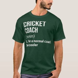 Cricketbus als een normale bus, maar koeler t-shirt