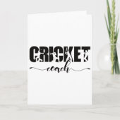Cricketcoach  kaart (Voorkant)