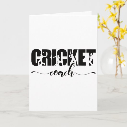 Cricketcoach  kaart (Gele Bloem)