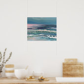 CricketDiane Beach Art Poster - Cricket's Ocean (Keuken)