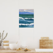 CricketDiane Beach Art Poster - Uitzicht in de zoe (Keuken)