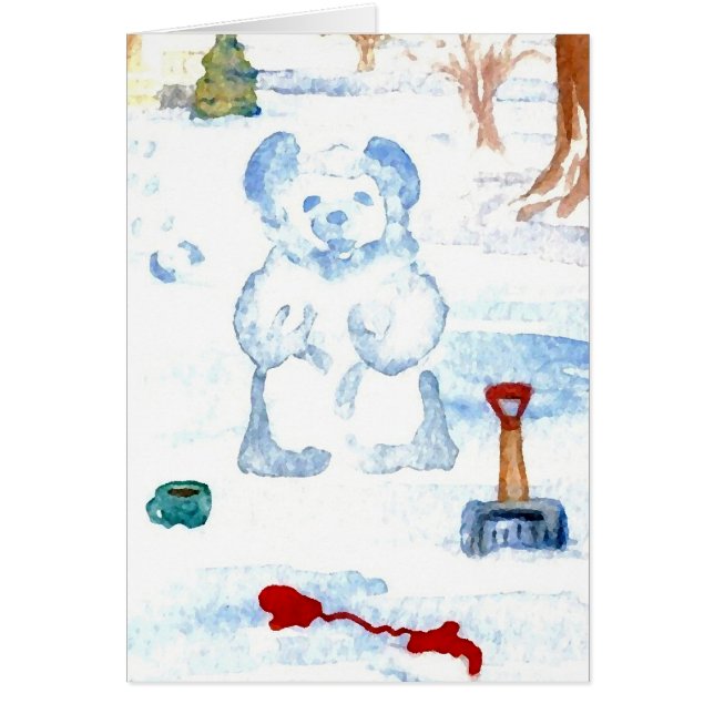CricketDiane Coffee Art "Snow Beer" (Voorkant)
