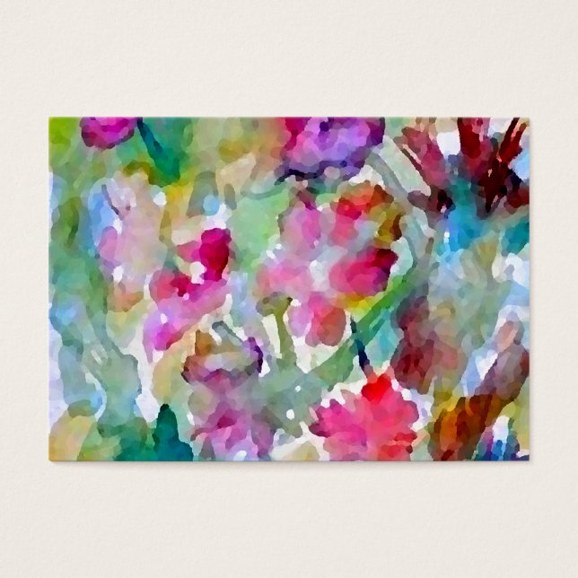 CricketDiane Flower Garden Visitekaartje (Voorkant)