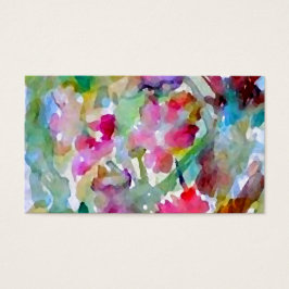 CricketDiane Flower Garden Visitekaartje