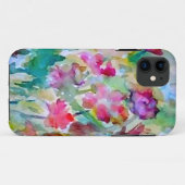 CricketDiane Flower Garden Waterverf Abstract Case-Mate iPhone Case (Achterkant (horizontaal))
