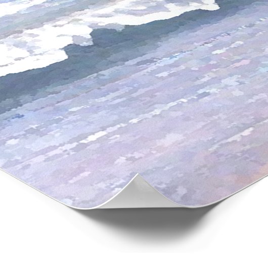 CricketDiane Ocean Art Poster - Beach Twilight (Hoek)