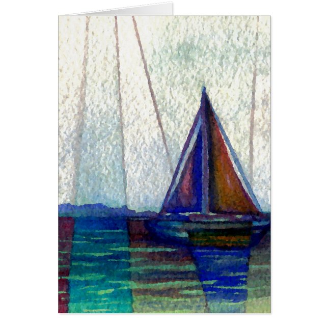 CricketDiane Ocean Art "Sailboat" (Voorkant)