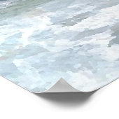 CricketDiane Ocean Beach Art Poster - Tranquilitei (Hoek)