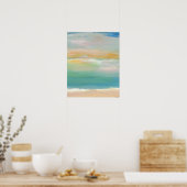 CricketDiane Ocean Beach Poster - Summer Day (Keuken)