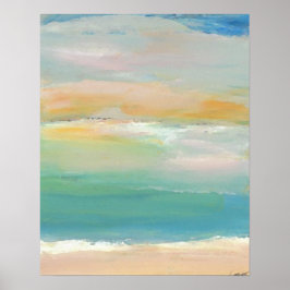 CricketDiane Ocean Beach Poster - Summer Day