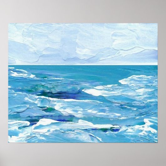 CricketDiane Ocean Poster - Bright Magisch Zee (Voorkant)