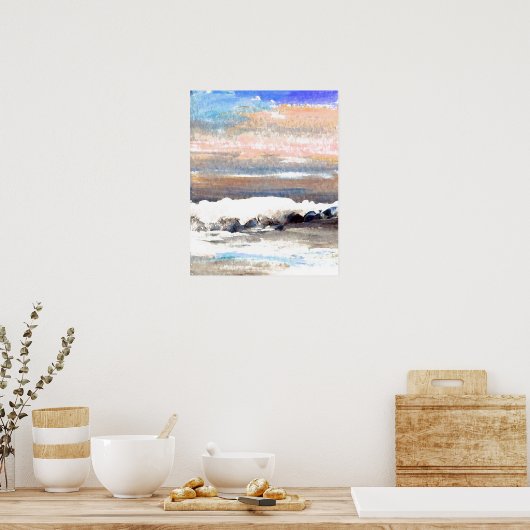 CricketDiane Ocean Poster - Brindle Zee (Keuken)