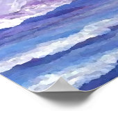 CricketDiane Ocean Poster - Jewel-toned Sunset (Hoek)