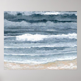 CricketDiane Ocean Poster - Moment in tijd