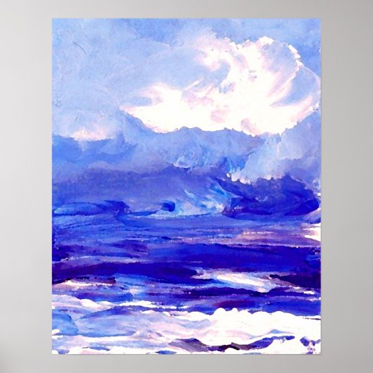 CricketDiane Ocean Poster - Ocean's Song Seascape (Voorkant)