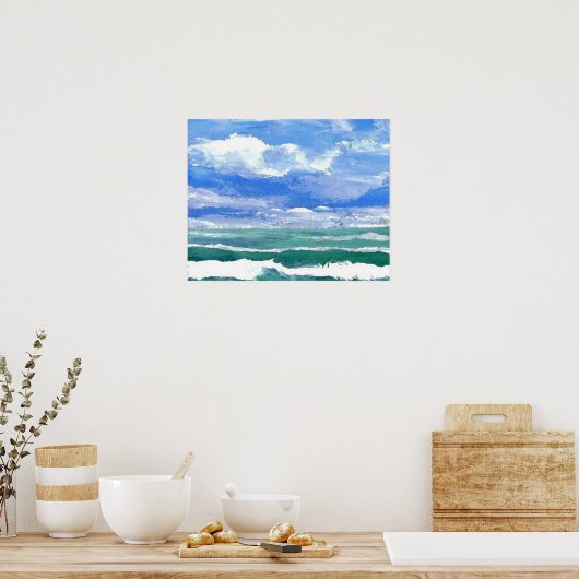 CricketDiane Ocean Poster - Ontwaken 1 (Keuken)