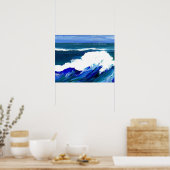 CricketDiane Ocean Poster - Permanente Golf 1 (Keuken)