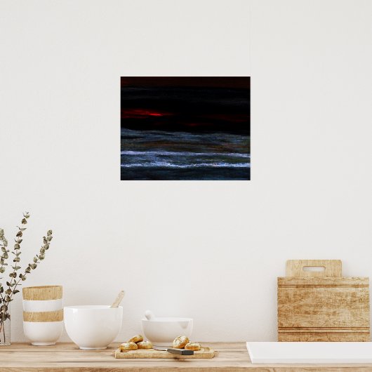 CricketDiane Ocean Poster - Reverie Night 2 (Keuken)