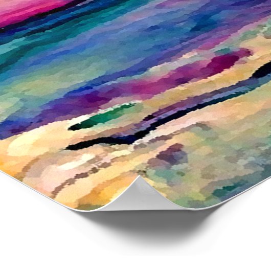 CricketDiane Ocean Poster - Sun Glow (Hoek)