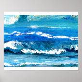 CricketDiane Ocean Poster - Wave Dance (Voorkant)
