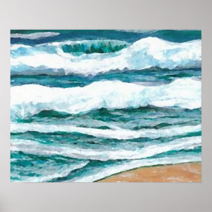 CricketDiane Ocean Poster - Zand op mijn Feet