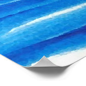 CricketDiane Ocean Poster - Zee Aria Blue Seascape (Hoek)