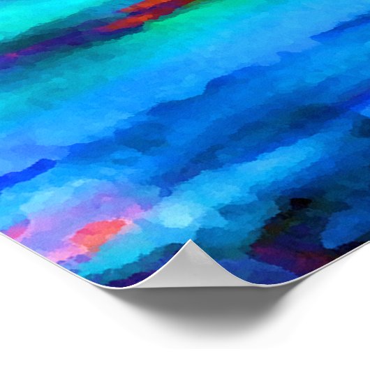 CricketDiane Ocean Poster - Zee Blue Zee (Hoek)